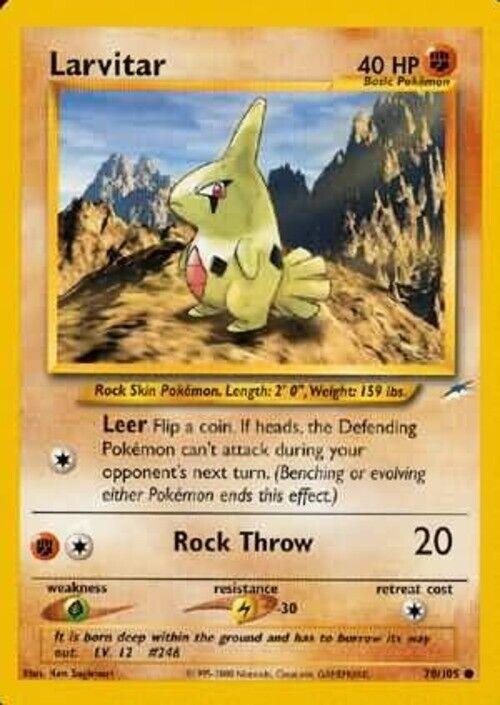 Larvitar 070/105 - Neo Destiny Unlimited