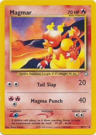 Magmar 040/111 - Neo Genesis Unlimited