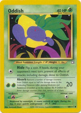 Oddish 068/111 - Neo Genesis Unlimited