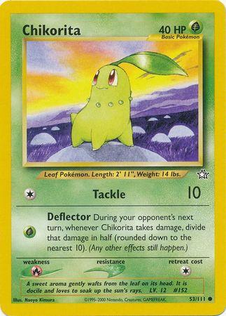 Chikorita 053/111 - Neo Genesis Unlimited