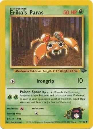 Erika's Paras 071/132 - Gym Challenge Unlimited
