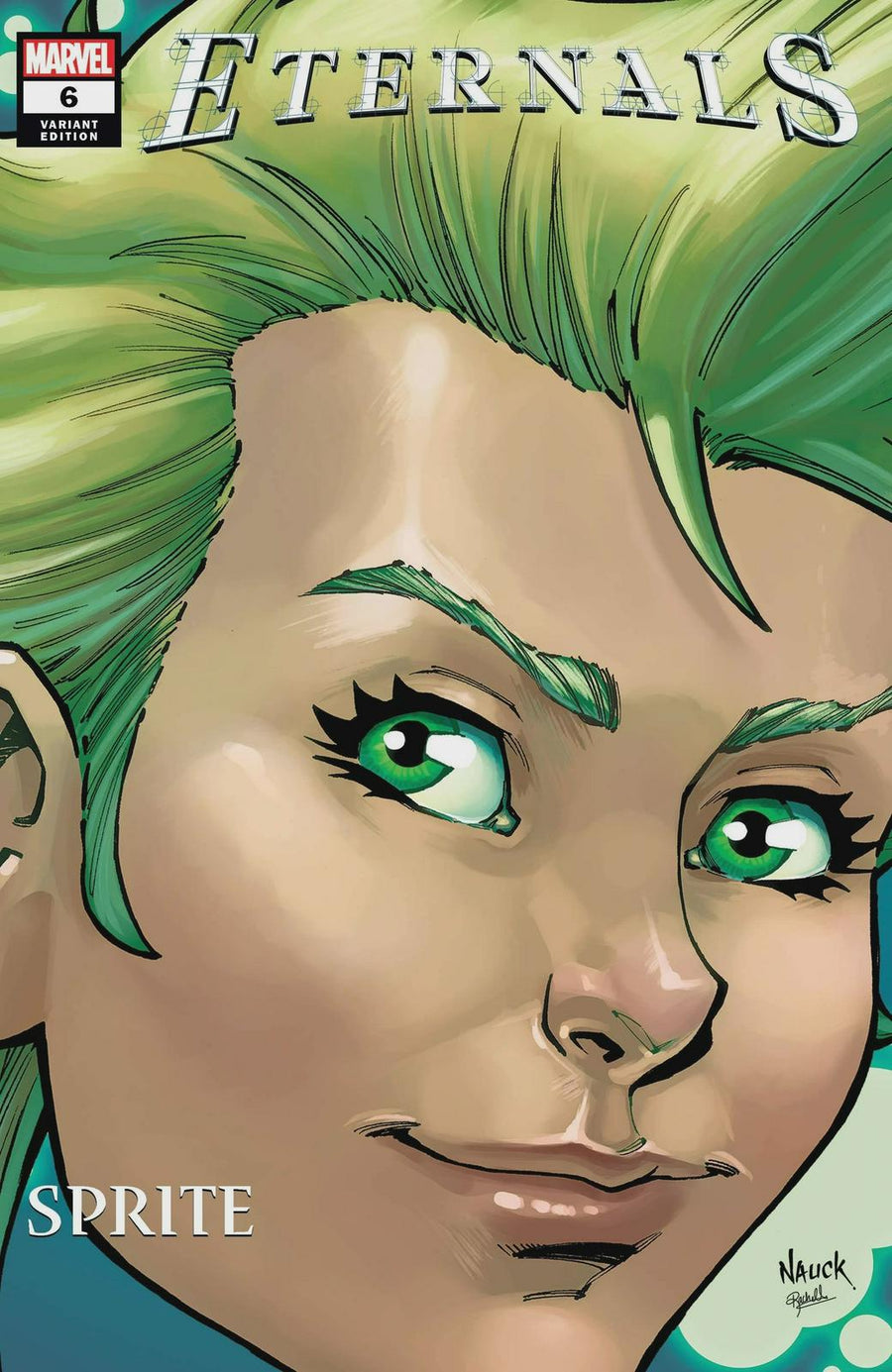 Eternals #6 Nauck Headshot Var