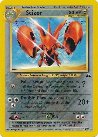 Scizor 029/75 - Neo Discovery Unlimited