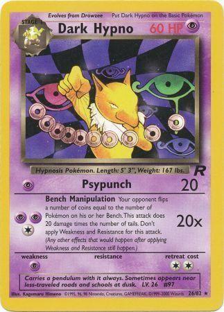 Dark Hypno 026/82 - Team Rocket Unlimited
