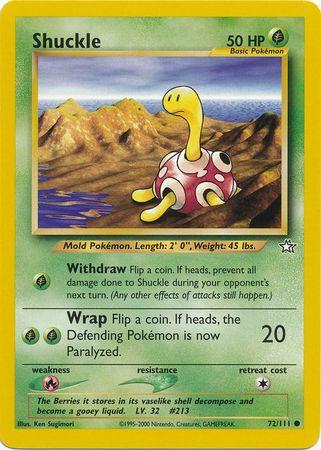Shuckle 072/111 - Neo Genesis Unlimited