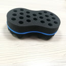 Wave-Shaped Sponge Hair Twist Brush