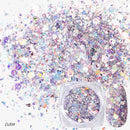Glitter Light Change Onion Pink Symphony Sequin