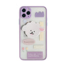 Apple Phone Case with Bracket Frosted Finish