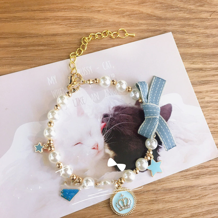 Pet New Year's Jewelry Collar Bell Pendant Bowknot