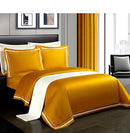 Four-piece Cotton Solid Color Quilt Cover
