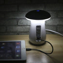 2 In 1 Mushroom Lamp LED USB Charger
