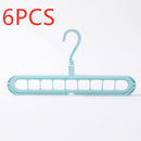 9-hole Space Saving Clothes Hanger Organizer