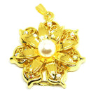 Diamond-Studded Metal Rose Flower USB Drive
