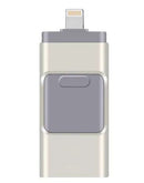 3-in-1 OTG USB Flash Drive for Apple, Android, and Computers