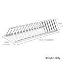 Stainless Steel BBQ Rib Rack Roasting Stand