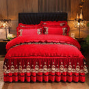 Lace Bedskirt Mattress Cover Home Textiles