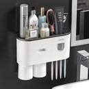 Magnetic Toothbrush Holder Storage Rack
