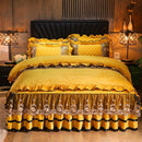 Lace Bedskirt Mattress Cover Home Textiles