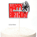 Spider Web Cake Decoration Card