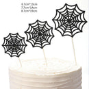 Spider Web Cake Decoration Card