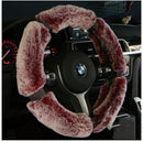 Winter Plush Car Steering Wheel Cover