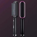 2 In 1 Hair Straightener Hot Comb Curling Brush