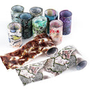 Nail Art Sticker Snake Skin Animal Grain Star