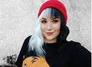 Short White Straight Synthetic Wig