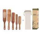 Acacia Teak Wooden Spatula Cooking Utensil Set