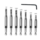 Woodworking Hinge Hole Puncher Drill Bit Set