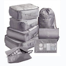 8-Piece Luggage Divider Travel Storage Packing Cubes
