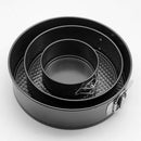 3PCS Non Stick Cake Mold Set Round Baking Pans