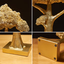 Golden Lucky Tree Decoration, Desk Decor