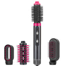 4-in-1 Hot & Cold Air Comb Hair Dryer with Rotating Brush
