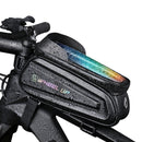 WHEEL UP Hard Shell Bike Frame Bag with Touch Screen