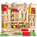Children’s Wooden Toolbox Toy Set – Multi-Purpose Maintenance & Assembly