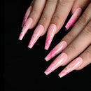 Assemble Ballet Nails Trapezoidal Coffin Fake Nails