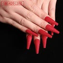 Assemble Ballet Nails Trapezoidal Coffin Fake Nails