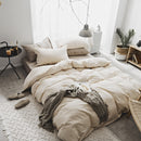 Washed Cotton Two-Piece Nordic Bedding Set