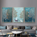 Nordic Forest Landscape Canvas