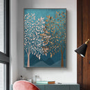 Nordic Forest Landscape Canvas