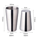 Stainless Steel Cocktail Shaker Ice Bucket Set