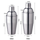 Stainless Steel Cocktail Shaker Ice Bucket Set