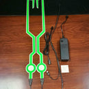 Motorcycle Helmet LED Signal Light Strip DIY Kit