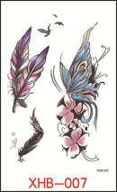 Flower Arm Tattoo Stickers, Night Market Tattoos