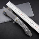 High Hardness Folding Outdoor Survival Knife