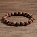 Amazon Agate Beaded Volcanic Stone Bracelet
