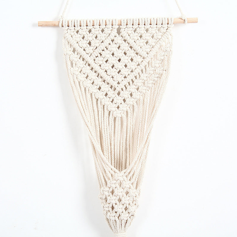 Woven Net Bag, Flower Basket, Wall Decor