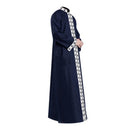 Long Sleeve Solid Color Casual Robe