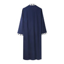 Long Sleeve Solid Color Casual Robe